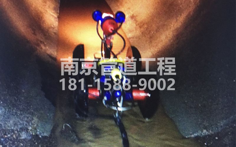 224瑞金路管道机器人检测
